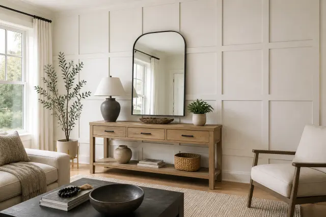 DIY Board and Batten Wall